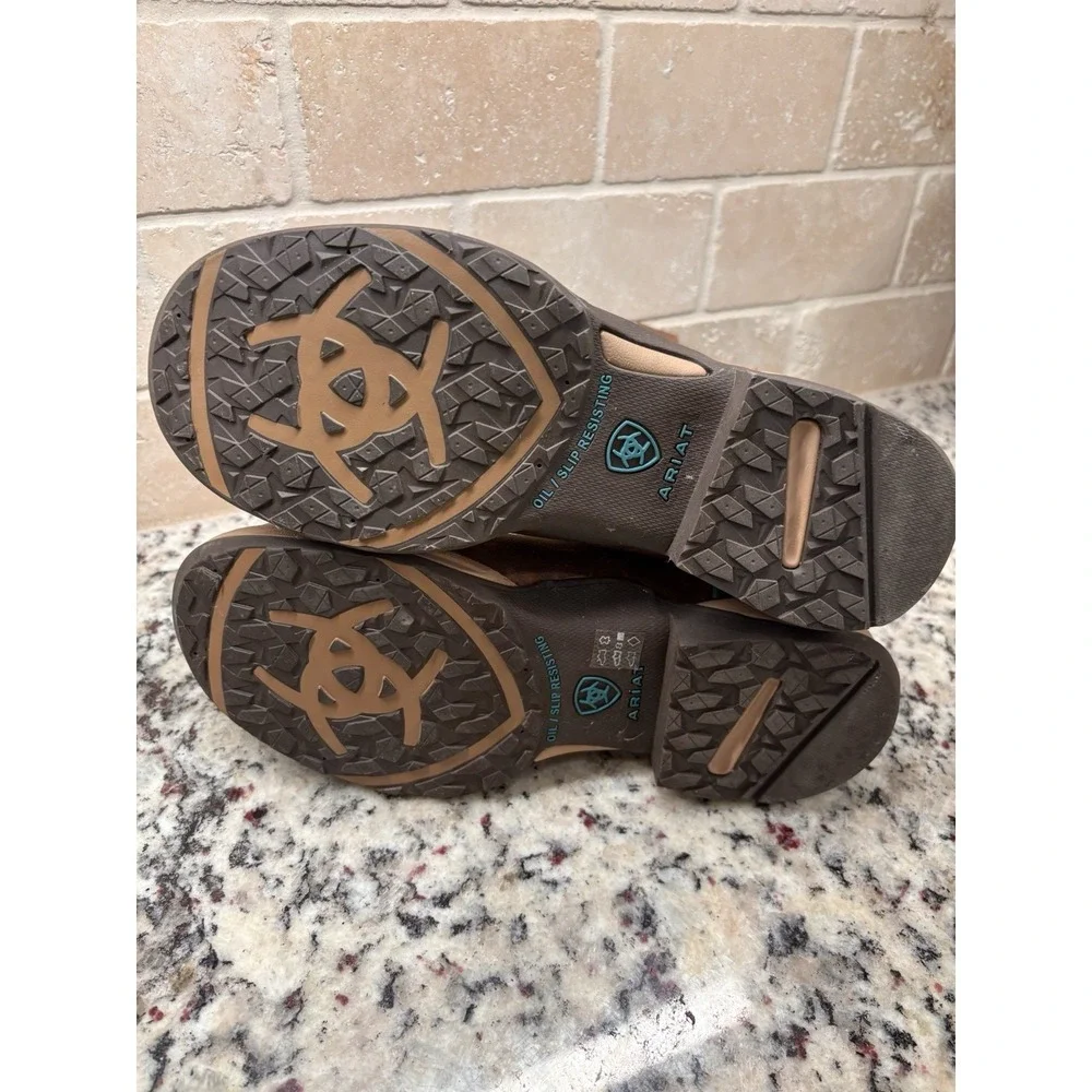 Ariat Women's Anthem VentTek‎ Composite Toe Turquoise Work Boot 6.5B NWT Western